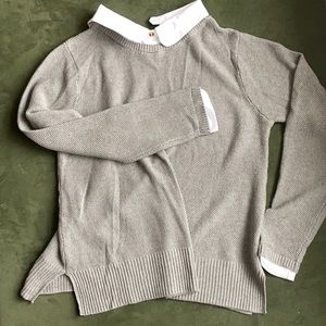 Seraphine grey maternity sweater